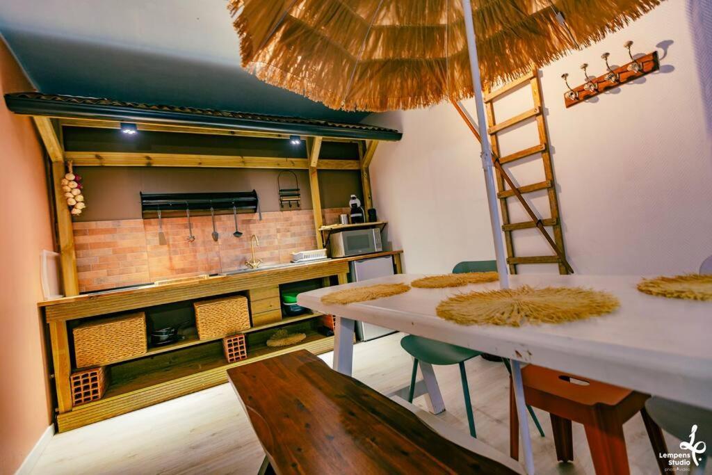 Appartement La Cabane Du Jardin Troyes Exterior foto